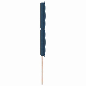 vidaXL Headboard Blue 80 cm Fabric