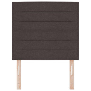 vidaXL Headboard Dark Brown 90 cm Fabric