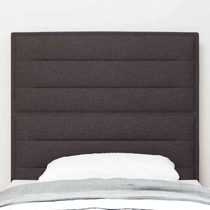 vidaXL Headboard Dark Brown 100 cm Fabric