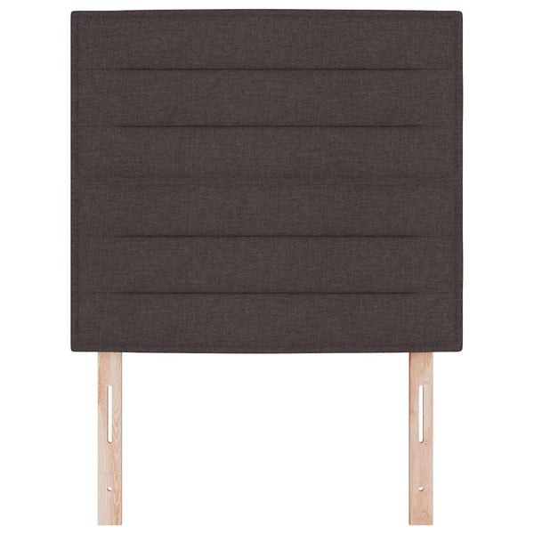 vidaXL Headboard Dark Brown 100 cm Fabric