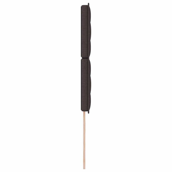 vidaXL Headboard Dark Brown 100 cm Fabric