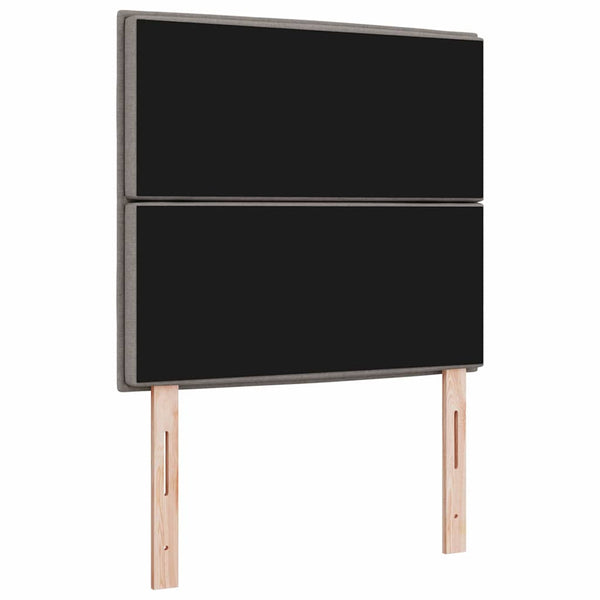 vidaXL Headboard Taupe 100 cm Fabric