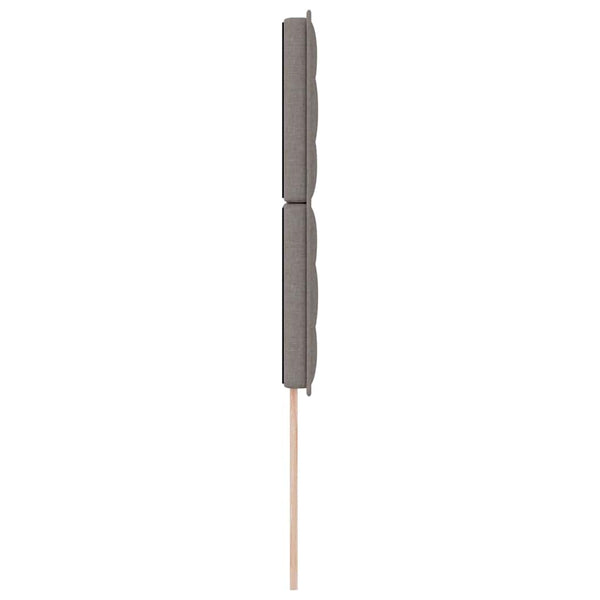 vidaXL Headboard Taupe 100 cm Fabric