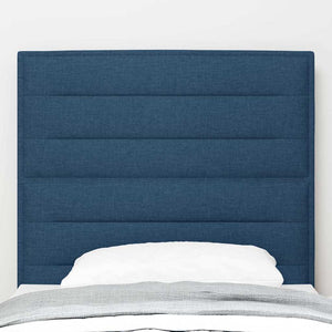 vidaXL Headboard Blue 100 cm Fabric
