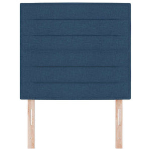 vidaXL Headboard Blue 100 cm Fabric