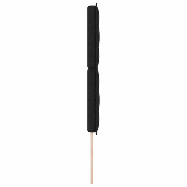 vidaXL Headboard Black 144 cm Fabric