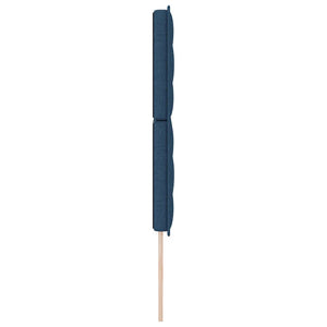 vidaXL Headboard Blue 144 cm Fabric