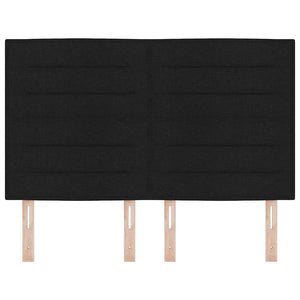 vidaXL Headboard Black 160 cm Fabric