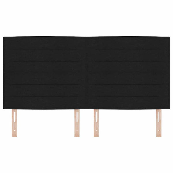 vidaXL Headboard Black 180 cm Fabric