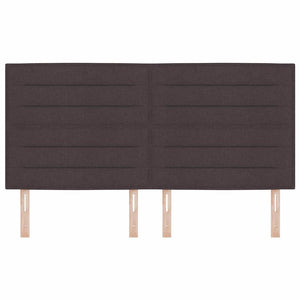 vidaXL Headboard Dark Brown 180 cm Fabric