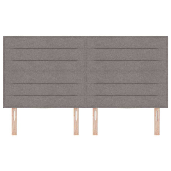 vidaXL Headboard Taupe 180 cm Fabric