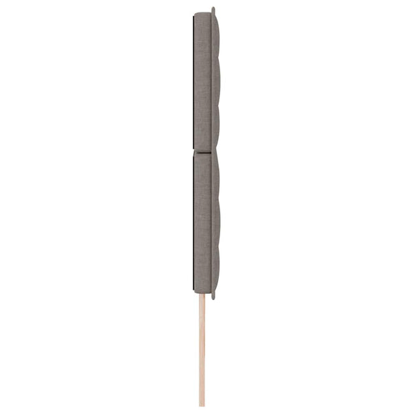 vidaXL Headboard Taupe 180 cm Fabric