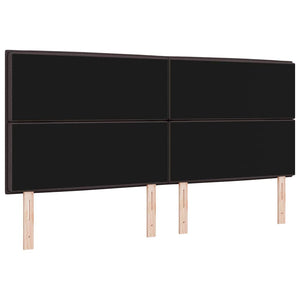 vidaXL Headboard Dark Brown 200 cm Fabric