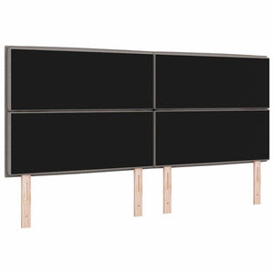 vidaXL Headboard Taupe 200 cm Fabric