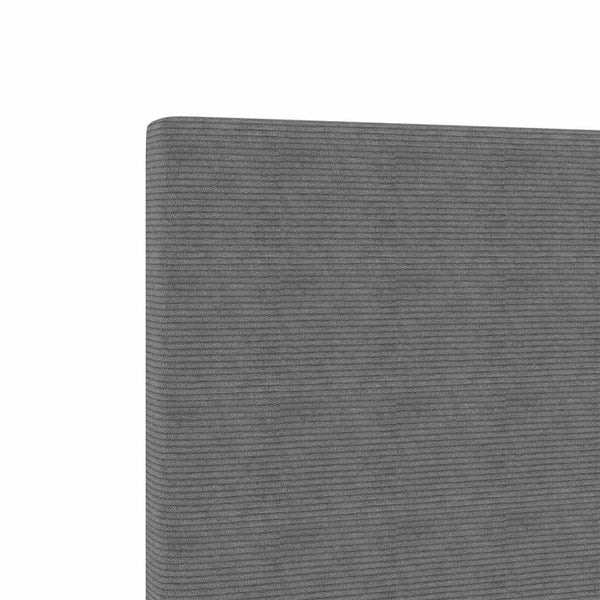 vidaXL Headboard Light Gray 80 cm Corduroy