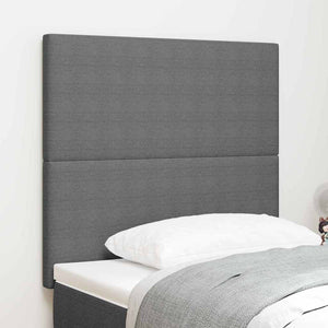 vidaXL Headboard Light Gray 80 cm Corduroy