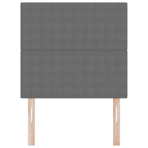 vidaXL Headboard Light Gray 80 cm Corduroy