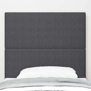 vidaXL Headboard Dark Grey 80 cm Corduroy