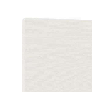 vidaXL Headboard Cream 80 cm Corduroy