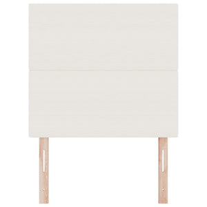 vidaXL Headboard Cream 90 cm Corduroy