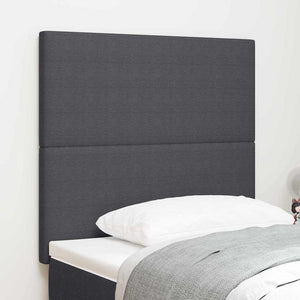 vidaXL Headboard Dark Grey 100 cm Corduroy
