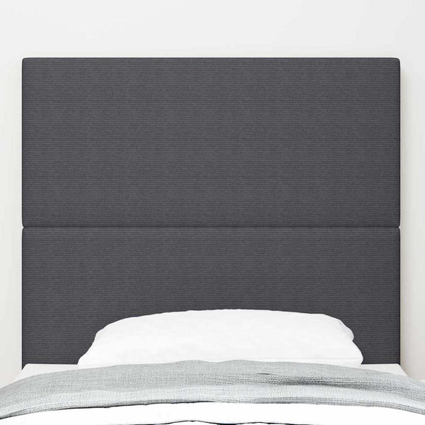 vidaXL Headboard Dark Grey 100 cm Corduroy