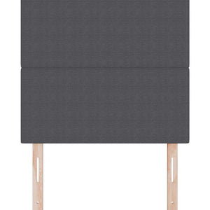 vidaXL Headboard Dark Grey 100 cm Corduroy