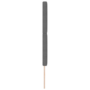 vidaXL Headboard Light Gray 160 cm Corduroy Fabric