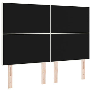 vidaXL Headboard Cream 160 cm Corduroy