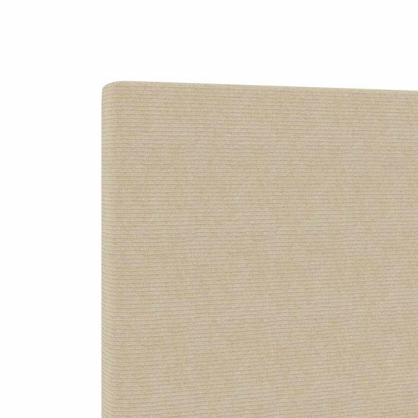 vidaXL Headboard Light Green-Grey 160 cm Corduroy Fabric