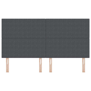vidaXL Headboard Dark Grey 180 cm Corduroy