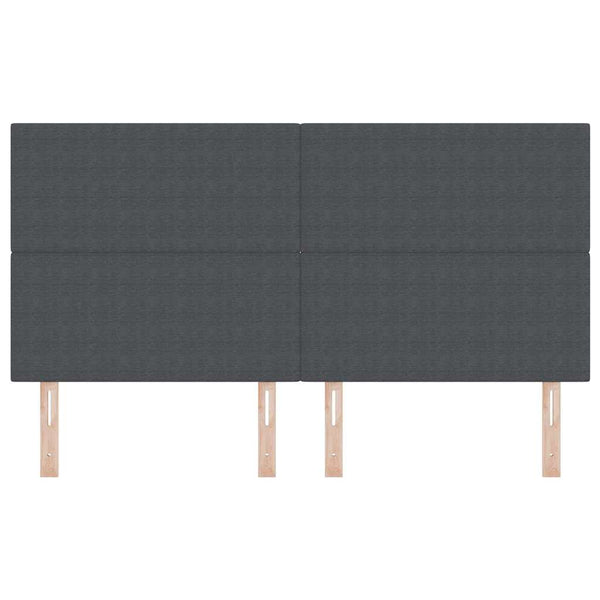 vidaXL Headboard Dark Grey 180 cm Corduroy