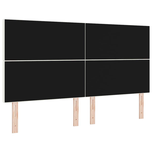 vidaXL Headboard Cream 180 cm Corduroy