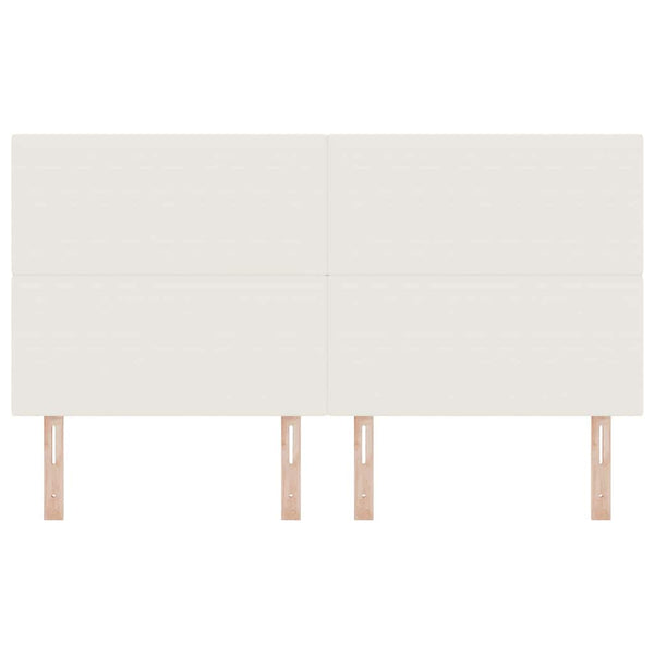 vidaXL Headboard Cream 180 cm Corduroy