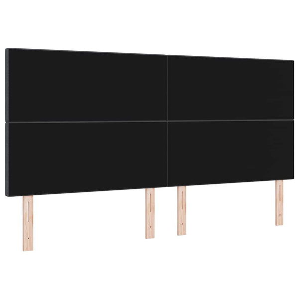 vidaXL Headboard Dark Grey 200 cm Cord Fabric