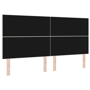 vidaXL Headboard Cream 200 cm Cord Fabric