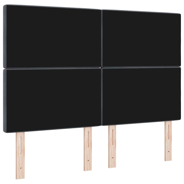 vidaXL Headboard Dark Grey 160 cm Velvet