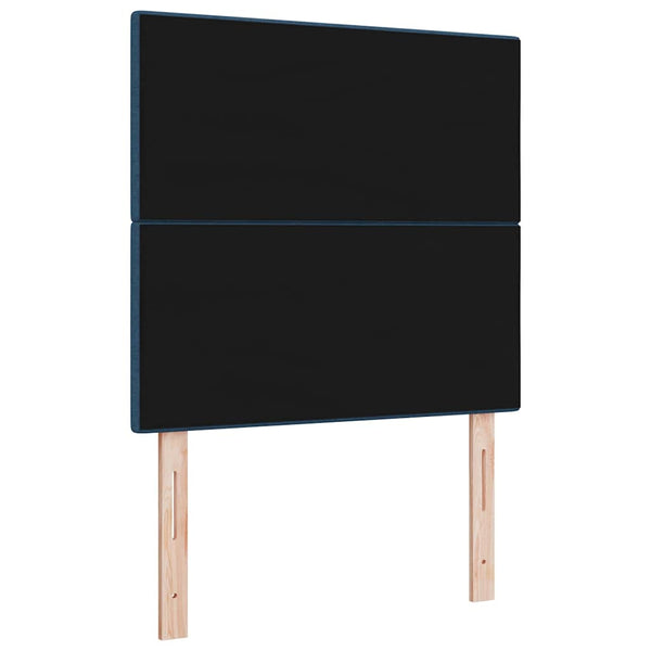 vidaXL Height-Adjustable Headboard with Headboard Blue 80 cm Fabric
