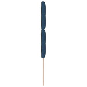 vidaXL Height-Adjustable Headboard with Headboard Blue 80 cm Fabric
