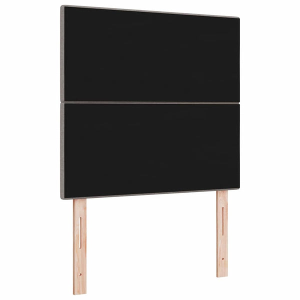 vidaXL Height-Adjustable Headboard with Headboard Taupe 90 cm Fabric