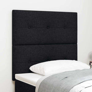 vidaXL Adjustable Headboard with Headboard Black 100 cm Fabric