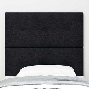 vidaXL Adjustable Headboard with Headboard Black 100 cm Fabric