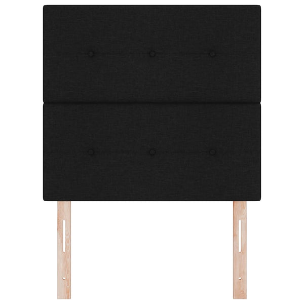 vidaXL Adjustable Headboard with Headboard Black 100 cm Fabric