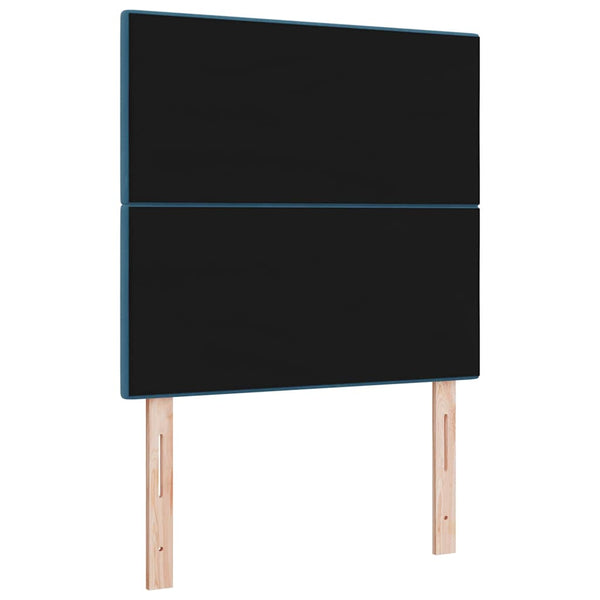 vidaXL Headboard Dark Blue 100 cm Velvet