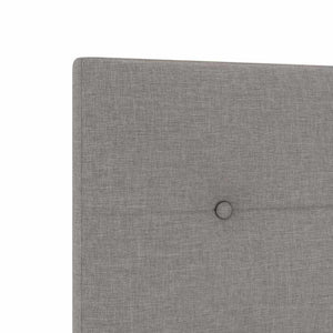vidaXL Adjustable Headboard with Headboard Taupe 144 cm Fabric