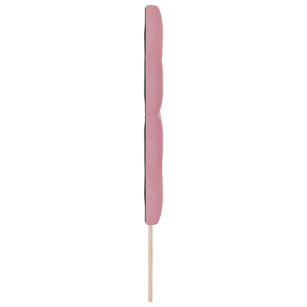 vidaXL Headboard Pink 144 cm Velvet