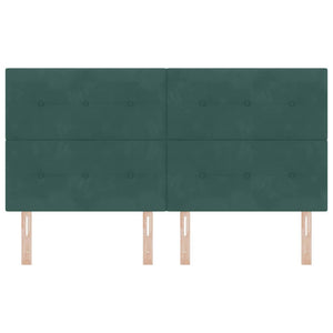 vidaXL Headboard Dark Green 180 cm Velvet