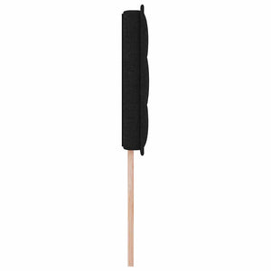 vidaXL LED Headboard with LED Light Strips Black 100 cm Fabric