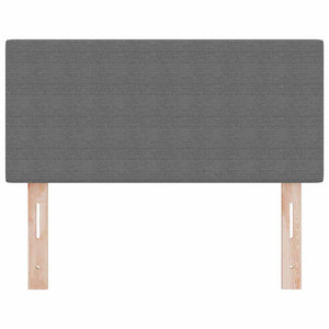 vidaXL LED Headboard with LED Strip Lights Light Gray 80 cm Corduroy Fabric