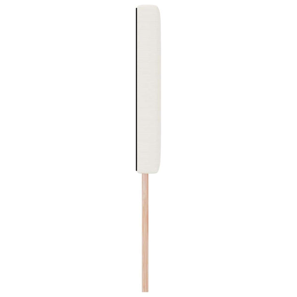 vidaXL LED Headboard with LED Strip Lights Cream 160 cm Corduroy Fabric